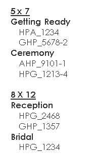 Print Order Example